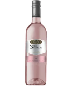 Vinho Rose Chileno Tres Medalhas 750ml