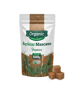 Açúcar Mascavo Orgânico ORGANIC Pacote 500g