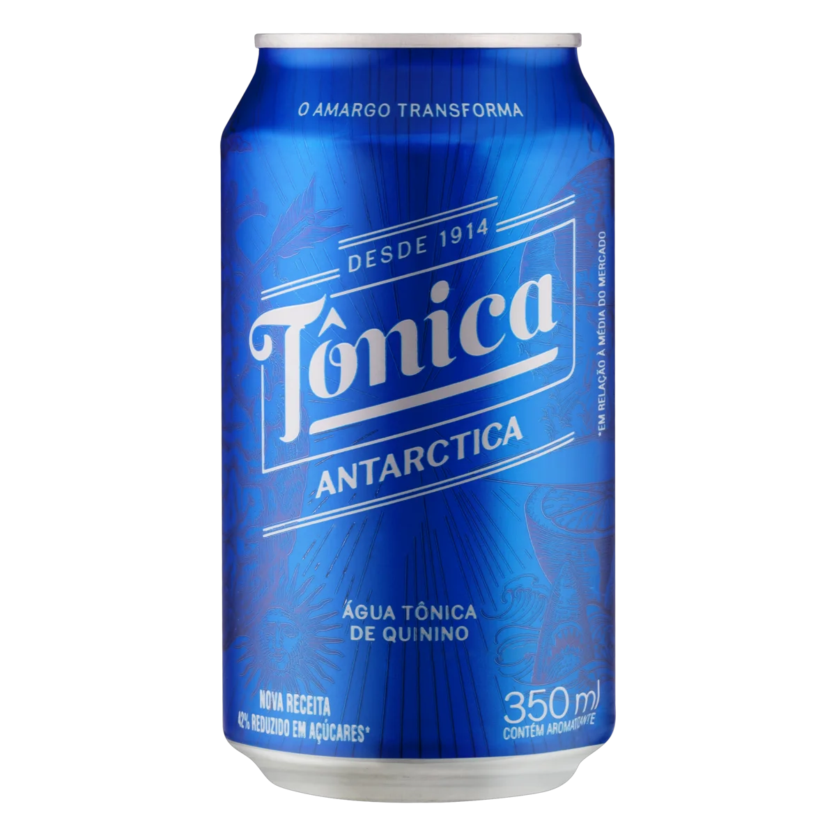 Água Tônica Antarctica Lata 350ml (GELADO)