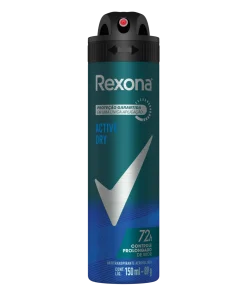Antitranspirante Aerossol Active Dry Rexona Men 150ml Spray