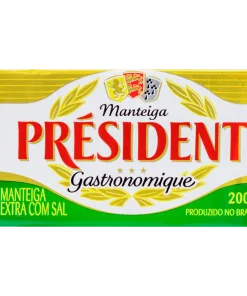Manteiga Extra com Sal Président Gastronomique 200g