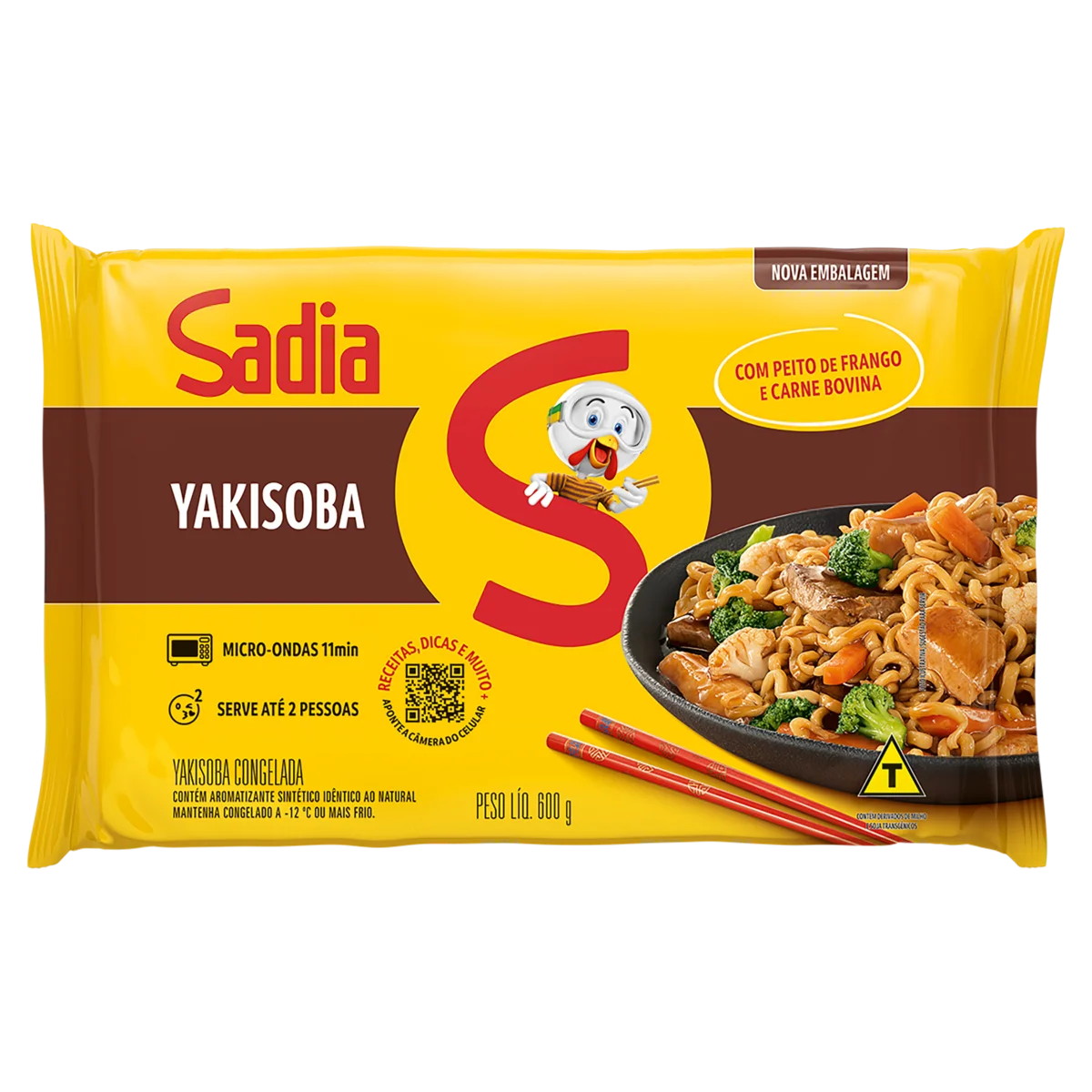 Yakissoba Sadia Pacote 600g
