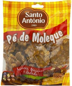 Pé de Moleque Santo Antônio 300g - Açúcar Mascavo e Melado