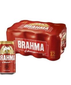 Cerveja Brahma chopp 350ML 12 unidades (GELADA)