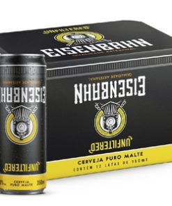 Cerveja Eisenbahn Unfiltered Lata 350Ml - Pct c/12Un (GELADA)