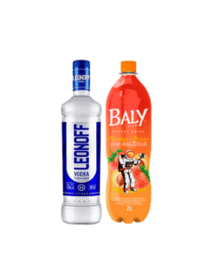 Combo Vodka leonof + energetico de sabor
