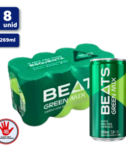 Bebida Mista Beats Green Mix Lata 269ml fd 6 unid