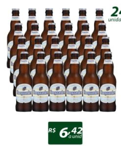 CERVEJA BELGA HOEGAARDEN GARRAFA 330ML - CAIXA COM 24 UNIDADES