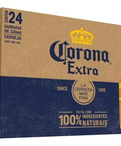 Cerveja Corona Extra Pilsen 330ml 24 u