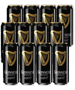 Combo Cerveja Guinness Draught In Can 440ml 12 Unidades