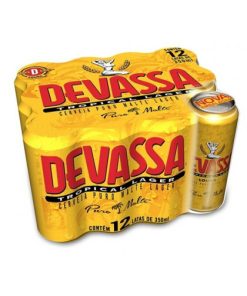 Cerveja Devassa Lata Natural 350ml Fardo c/12