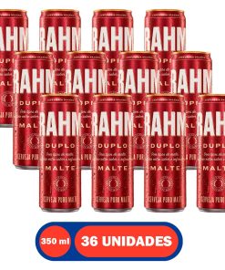 Cerveja Brahma Duplo Malte Puro Malte 350ml Lata com 36 unidades