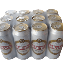 Cerveja Serrana Latão Gelada 473ml Fardo c/12